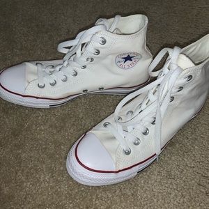 Converse All Star white high tops